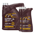 6 (4+2x1) Liter MANNOL 75W-80 MTF-4 API GL-4/ GL4/ Getriebeöl/ Schaltgetriebeöl