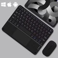 Für Samsung Galaxy Tab S9 FE S9 S8 S7 S6 A9+ A8 A7 QWERTZ Touchpad Tastatur Maus