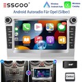 DAB+ 32G Autoradio Android 13 Carplay GPS Navi Für Opel Corsa C D Astra H Signum