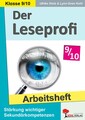 Der Leseprofi / Arbeitsheft - Fit durch Lesetraining / Klasse 9-10 | deutsch