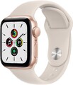 Apple Watch SE [GPS, inkl. Sportarmband polarstern] 40mm Aluminiumgehäuse gold