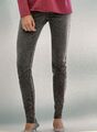 Damen Hose mit Bequembund Treggings Dunkelgrau Gr. 40 Neu