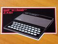 Autocollant Ordinateur Sinclair ZX-81 - ZX81 PC ordinateur  vintage basic 80’s