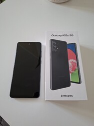 Samsung Galaxy A52s 5G SM-A528B/DS, Awesome Black, 128 GB