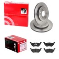 brembo BREMSSCHEIBEN 302mm + BELÄGE HINTEN passend für FORD MAVERICK + TRIBUTE