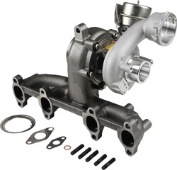 Abgas Laderlader Aufladung passend für VW Transporter T5 Bus 1.9 TDI Pritsche