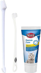 Trixie 25620 Zahnpflege-Set, Katze, 3 Stück (1Er Pack)