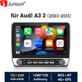 Für AUDI A3 8P 03-2013 Android 13 Carplay Autoradio GPS Nav WIFI BT SWC DAB+ 64G