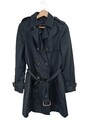 ZARA BASIC Trenchcoat Damen Mantel Gr. DE 38 blau Casual-Look