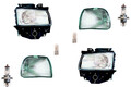 Scheinwerfer Set passend für VW Transporter T4 96-03 Leuchtmittel Li. Re Blinker