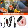 USB Aquarium Heizstab Mini Kleine Regelheizer Aquariumheizung Digitalanzeige 10W