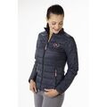 Damen Reitjacke Steppjacke Classic Polo HKM dunkelblau NEU