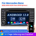Autoradio CARPLAY GPS Navi Bluetooth Für Mercedes-Benz A/B Klasse Sprinter Vito