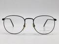 Harlow Brille Herren Damen Rund Schwarz Panto Vintage retro 80er 6840