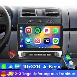 Carplay Android14 Autoradio Für Skoda Fabia 08-2013 GPS Navi WIFI BT SWC DAB+