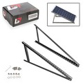 4x Solarpanel Solarmodul Halterung 1050x2,5mm Photovoltaik Aufständerung Schwarz