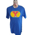Yps Tshirt Logo Yps Heft blau Gr M