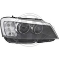 1x Diederichs Bi-Xenon Hauptscheinwerfer D1S LED Rechts passend für BMW X3 F25