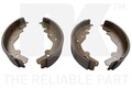 NK 2735595 Bremsbackensatz hinten für KIA
