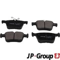 JP GROUP Bremsbelagsatz, Scheibenbremse Hinterachse u.a. für AUDI, SEAT, SKODA