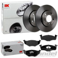 NK BREMSSCHEIBEN 239mm + BELÄGE VORNE passend für VW FOX 5Z  Bj. 2005 - 2011