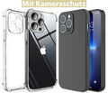 Hülle für iPhone 14 13 12 11 Pro Max Mini Plus Handy Schutz Case Bumper