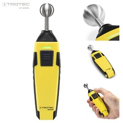 TROTEC Feuchteindikator BM31WP | Feuchtemesser Feuchtigkeitsmessgerät BaufeuchteappSensor - Bedienung & Auswertung über Smartphone-App