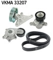 SKF VKMA 33207 Keilrippenriemensatz passend für PEUGEOT PARTNER Tepee