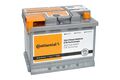 Continental Autobatterie 60Ah 12 V Starterbatterie 640 A Bleisäure Batterie 
