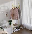 Kleiderständer Garderobenständer Standgarderobe Garderobe Metall mit 4 Haken