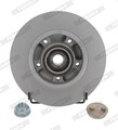 2x FERODO DDF2820C-1 Bremsscheiben Hinten für RENAULT Megane IV Limousine