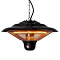 Halogen Decken-Heizstrahler Zeltheizung Heizpilz Terrassenheizer Ø 43cm 1500W
