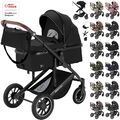 Daliya® FLEXI-PRO 2in1 Kinderwagen & Buggy | Kombikinderwagen | Viel Zubehör