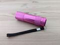 LED Taschenlampe, Alu in Pink