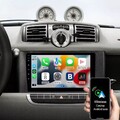 Für Smart Fortwo 451 2010-2015 Android 14 Autoradio GPS Navi WIFI 32GB