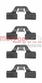 Zubehörsatz Scheibenbremsbelag METZGER 109-1211 für AUDI VW A3 GOLF OPEL RENAULT