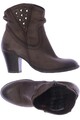 Tamaris Stiefelette Damen Ankle Boots Booties Gr. EU 37 Leder Braun #txvidsa