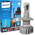 1x PHILIPS Ultinon Pro6000 HL H4-LED Motorradlampe 12V 18W 5800K P43t-38 +230%