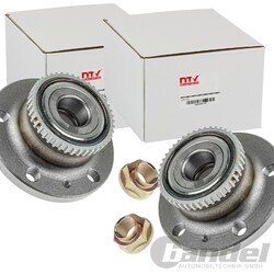 2X NTY RADLAGER-SATZ HINTEN BEIDSEITIG PASSEND FÜR RENAULT AVANTIME ESPACE