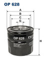 FILTRON OP 628 Ölfilter für CHRYSLER,DODGE,GAZ,JEEP,PIAGGIO,PLYMOUTH