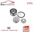 RADLAGERSATZ RADLAGER SATZ PAAR FEBI BILSTEIN 181714 2PCS A FÜR SMART FORTWO