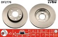 2x TRW DF2776 Bremsscheibe für FORD SEAT VW Bremsanlage
