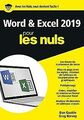 Word et Excel 2019 pour les Nuls von HARVEY, Greg, GOOKI... | Buch | Zustand gut
