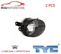 NEBELSCHEINWERFER PAAR SET TYC 19-0447-01-2 2PCS P FÜR VW GOLF V,JETTA III