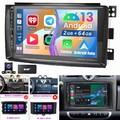 DAB+ Für Smart Fortwo 451 2005-2010 +KAM Autoradio Android 13 Navi 2+64G Carplay