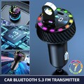 Kfz Auto Bluetooth FM Transmitter Radio Adapter 2 USB Ladegerät Freisprech-Typ C