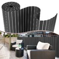 PVC Sichtschutzmatte Sichtschutzzaun Sichtschutz für Zaun Balkon Windschutz