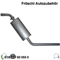 für Vw T4 2,0 2,4 2,5 Bus Kasten lang Auspuff Mitte Kit Neu a*