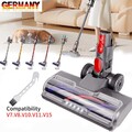 Bürste Kompatibel mit Dyson V7 V8 V10 V11 V15, Ersatzteil Bodenbürste mit 5 LED