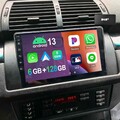 Für BMW E39 E53 X5 5er 8-Kern 6+128G DAB+ Android 14 Carplay Autoradio 4G LTE BT